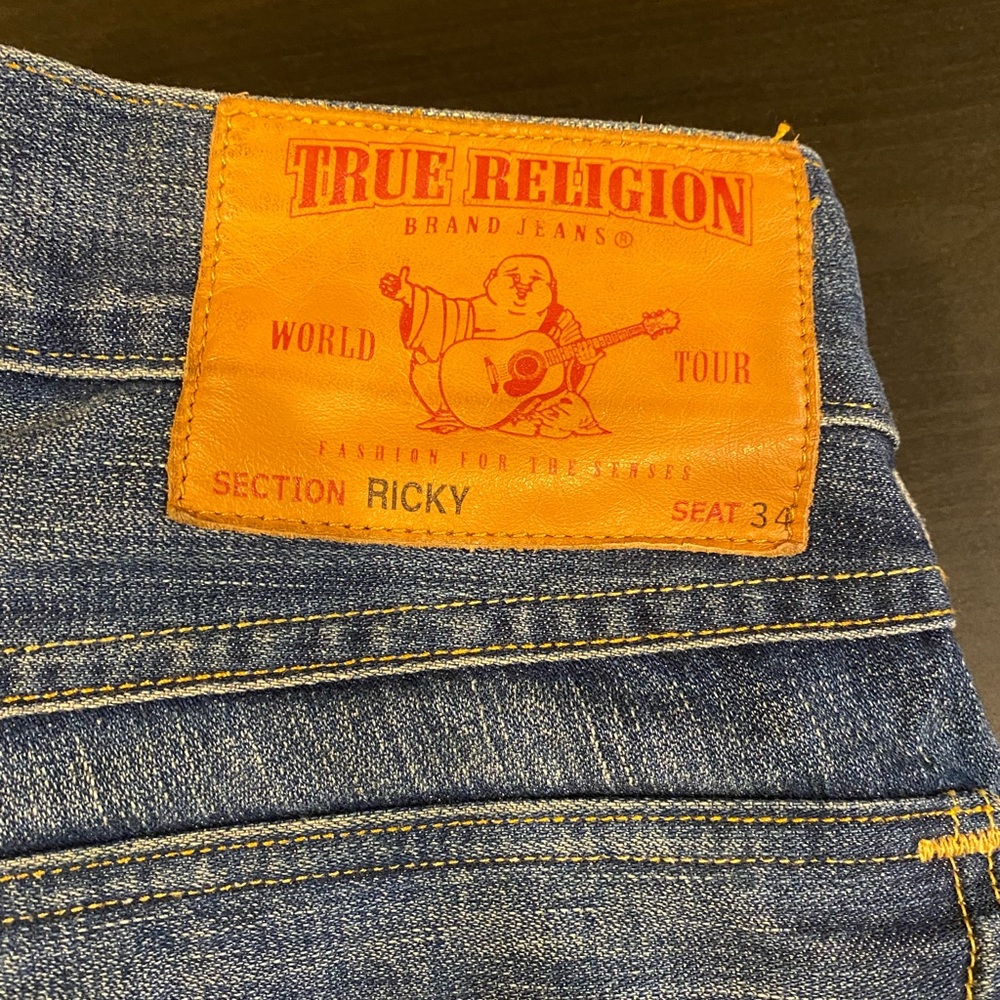 True Religion Mens Jeans Ricky - Picture 2 of 5